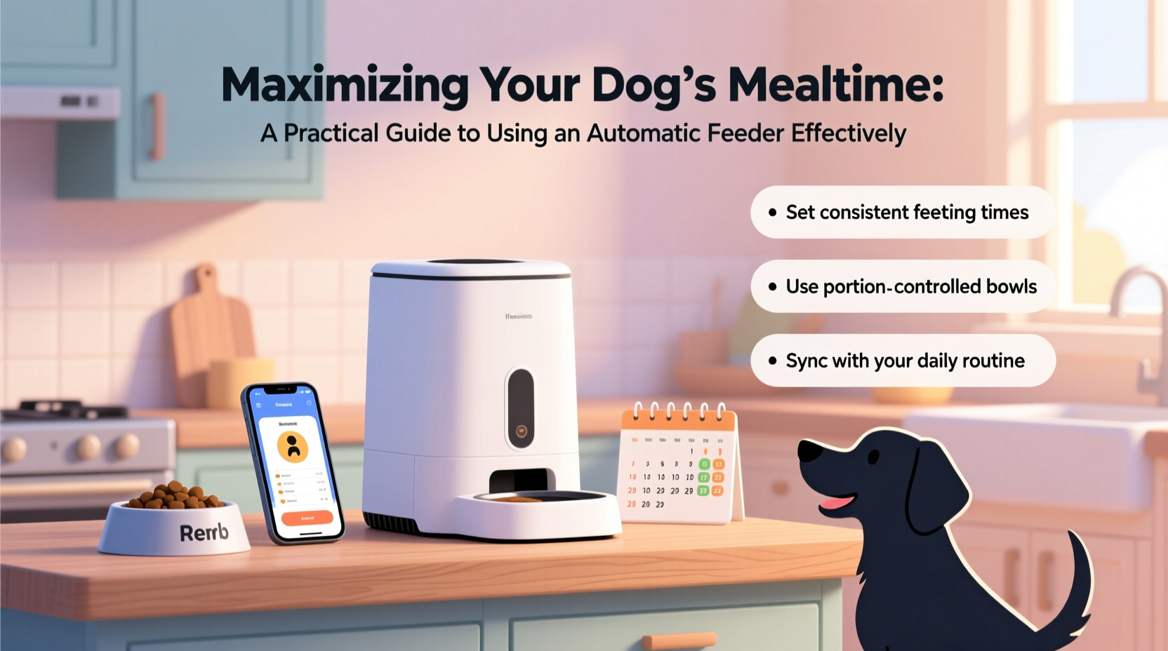 maximizing your dogs mealtime a practical guide to using an automatic feeder effectively