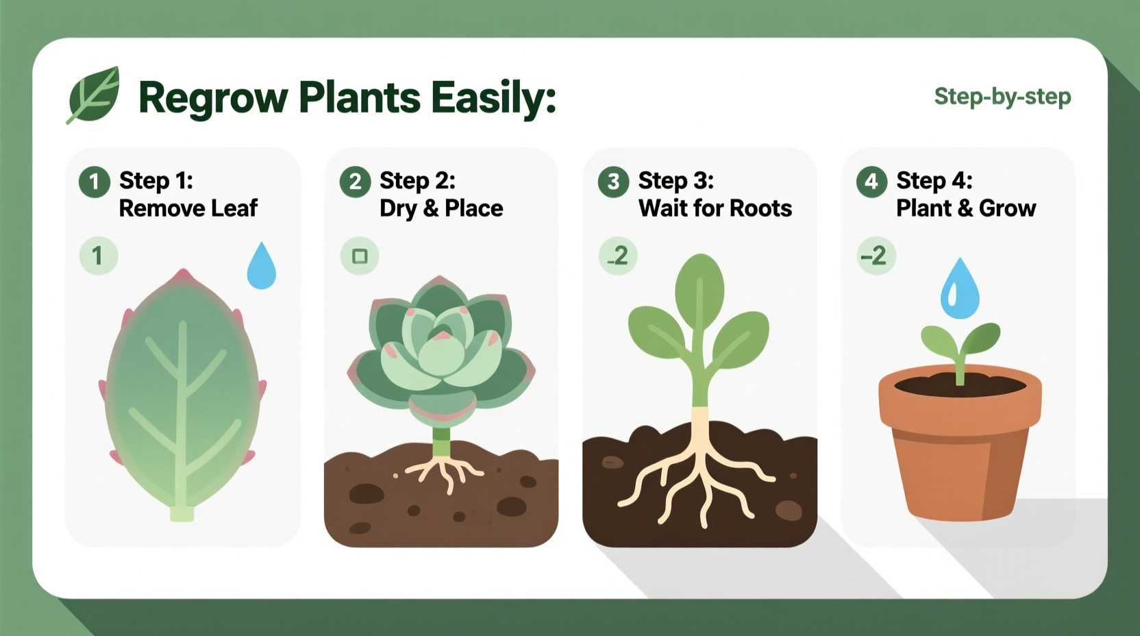 How to Regrow Succulent Plants Easily