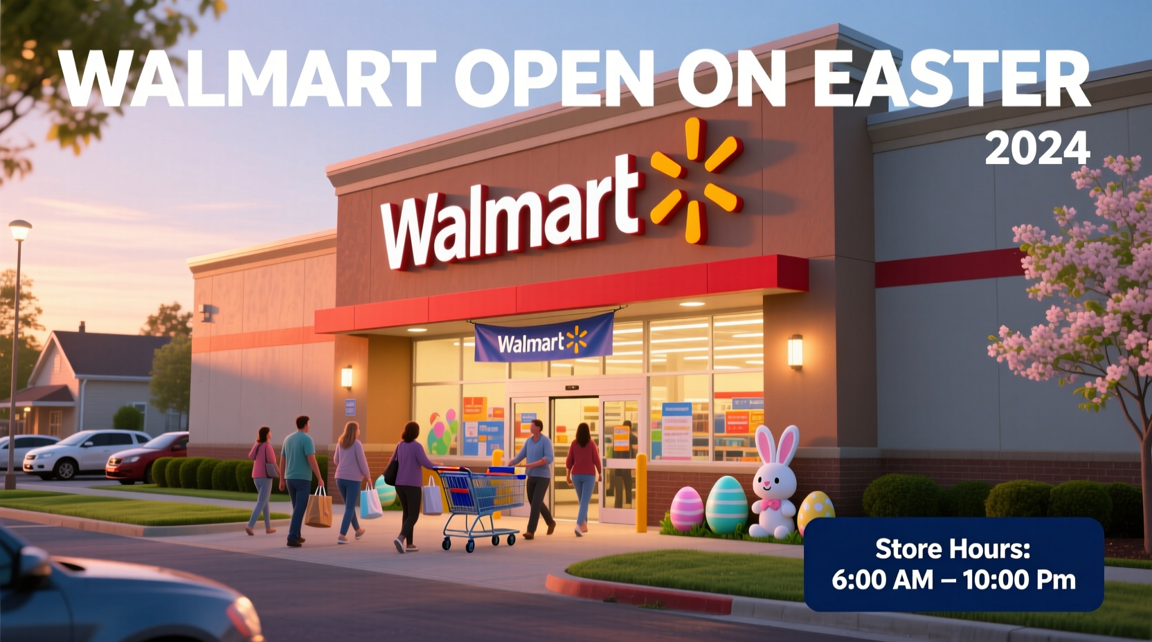 is walmart open on easter hours