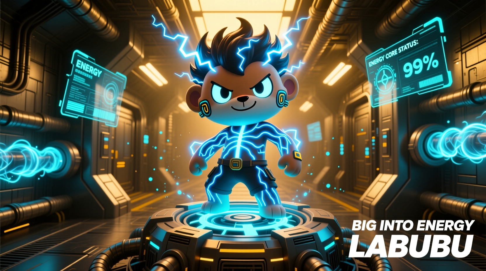 what is big into energy labubu