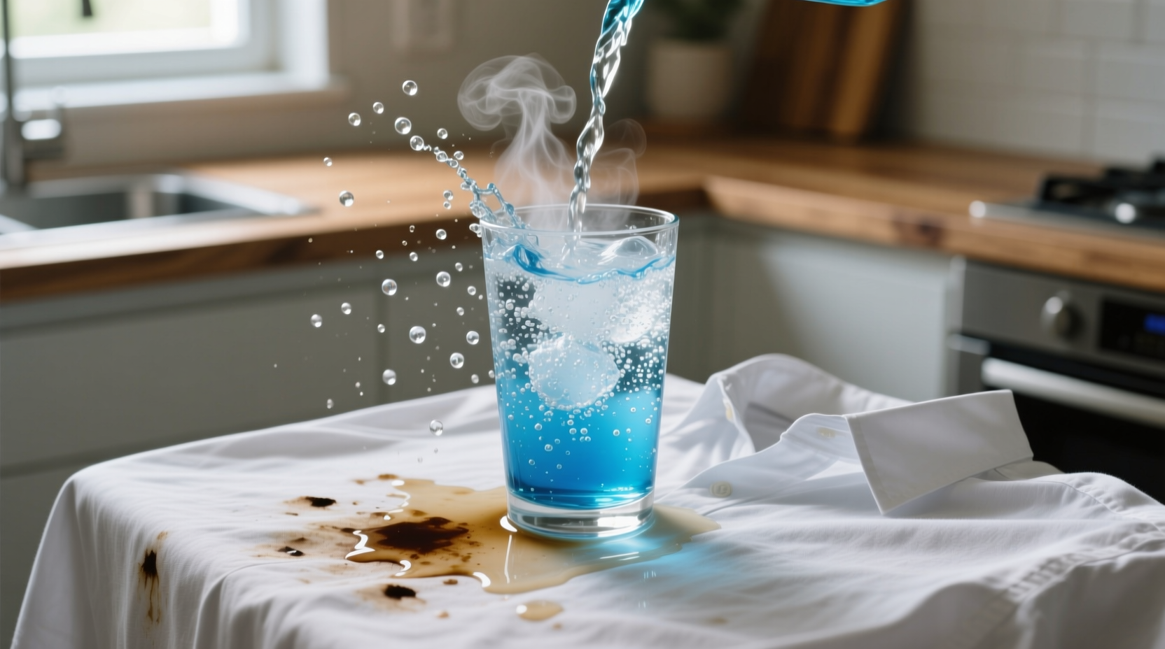how to clean with club soda