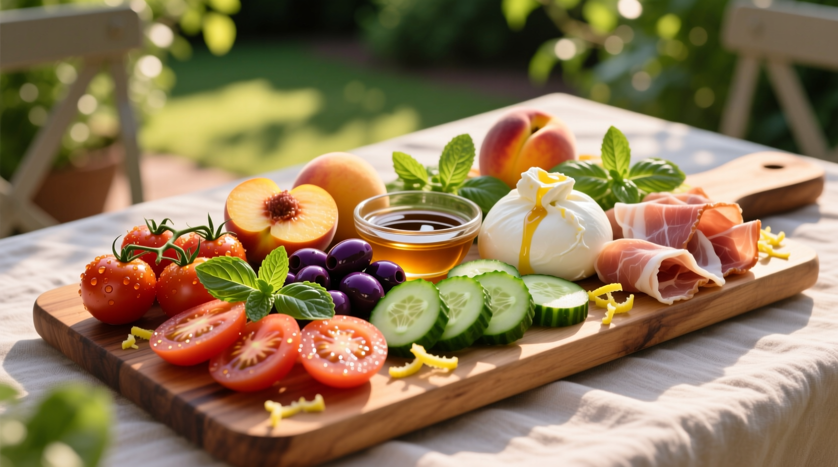 summer charcuterie board