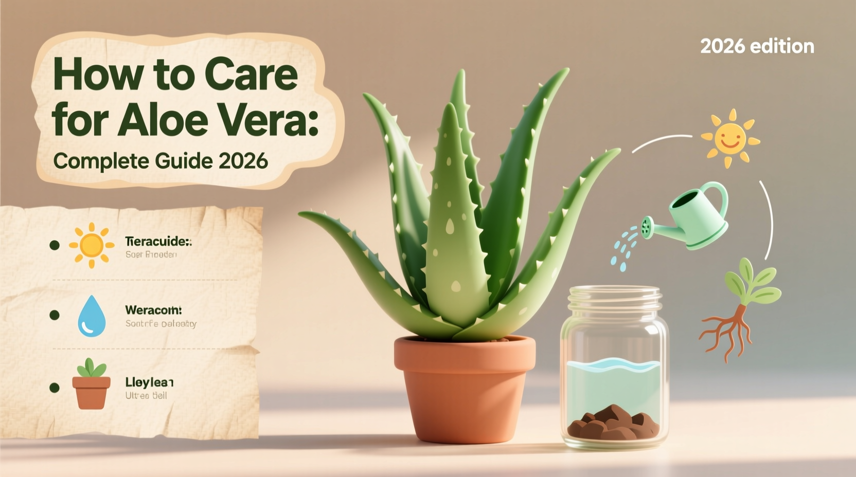 How to Care for Aloe Vera: Complete Guide 2026