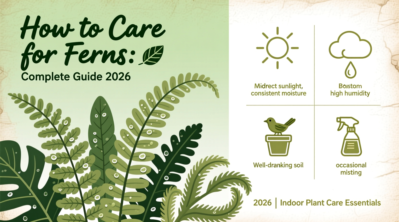 how to care for fern