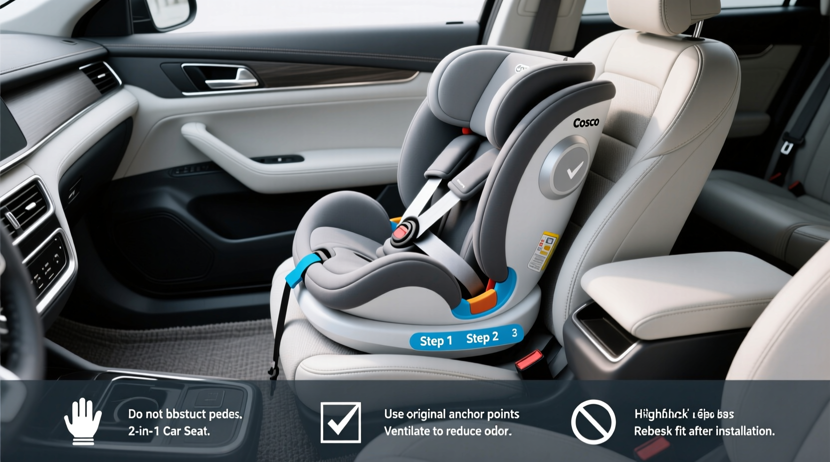 cosco highback 2 in 1 car seat