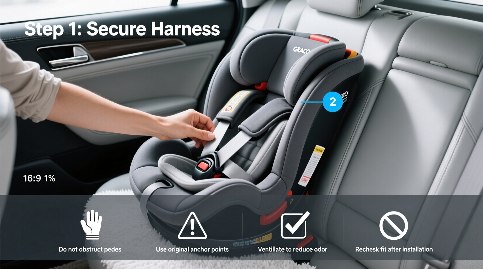 graco car seat harness covers
