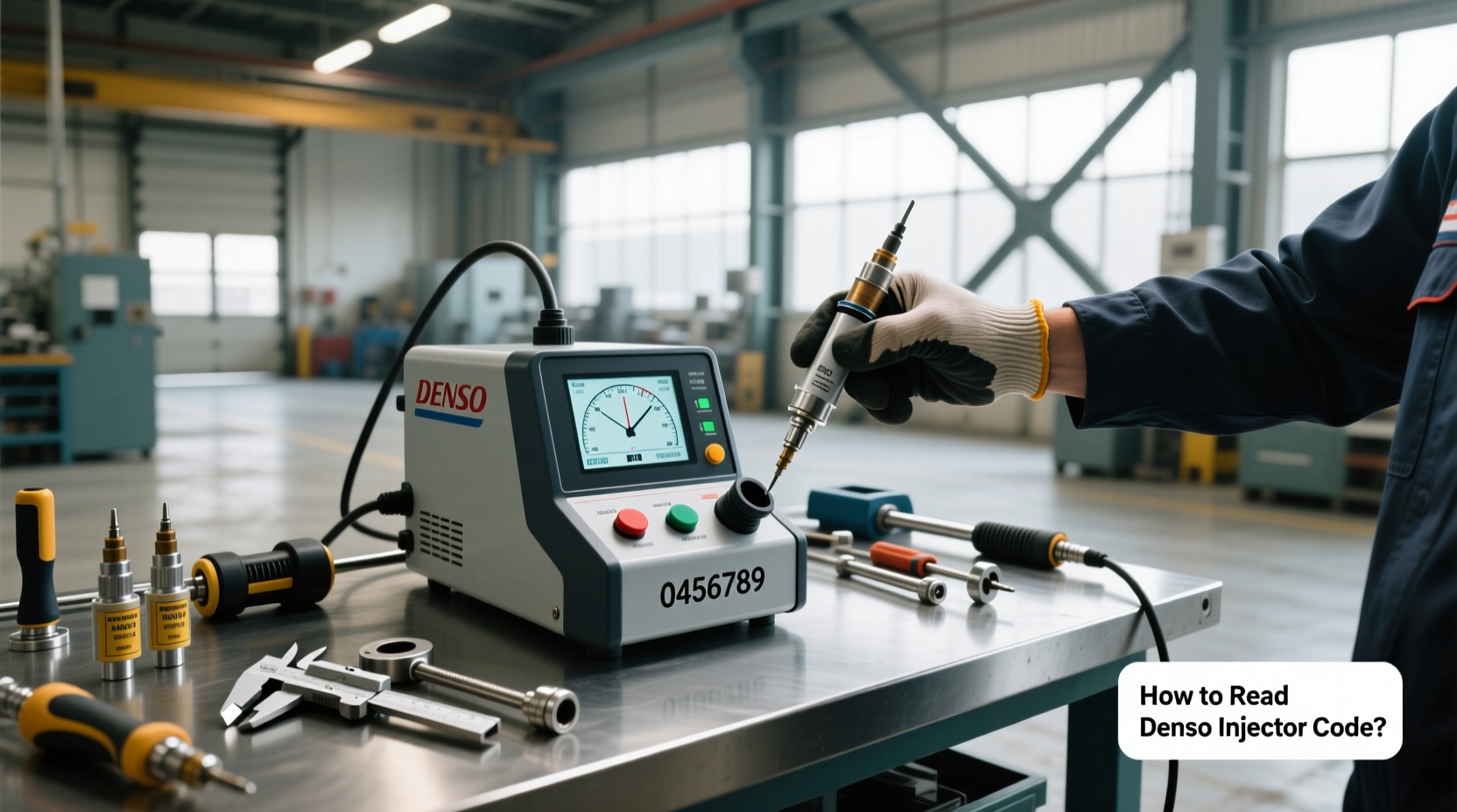 How to choose denso injector tester,How to read Denso injector code?