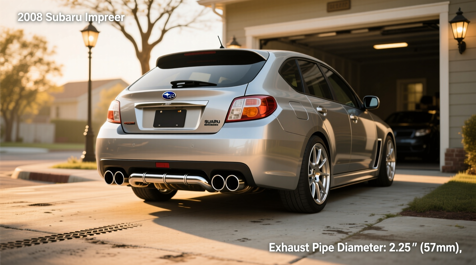 2008 Subaru Impreza Hatchback Exhaust Guide