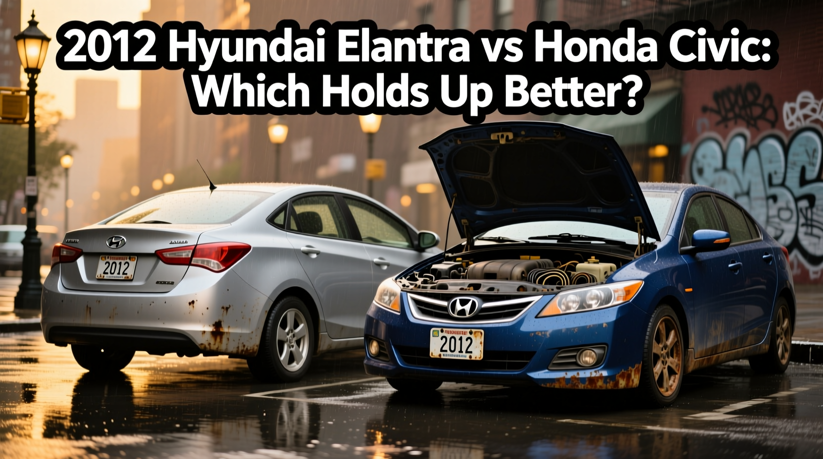 2012 Hyundai Elantra vs Honda Civic: Which Holds Up Better?