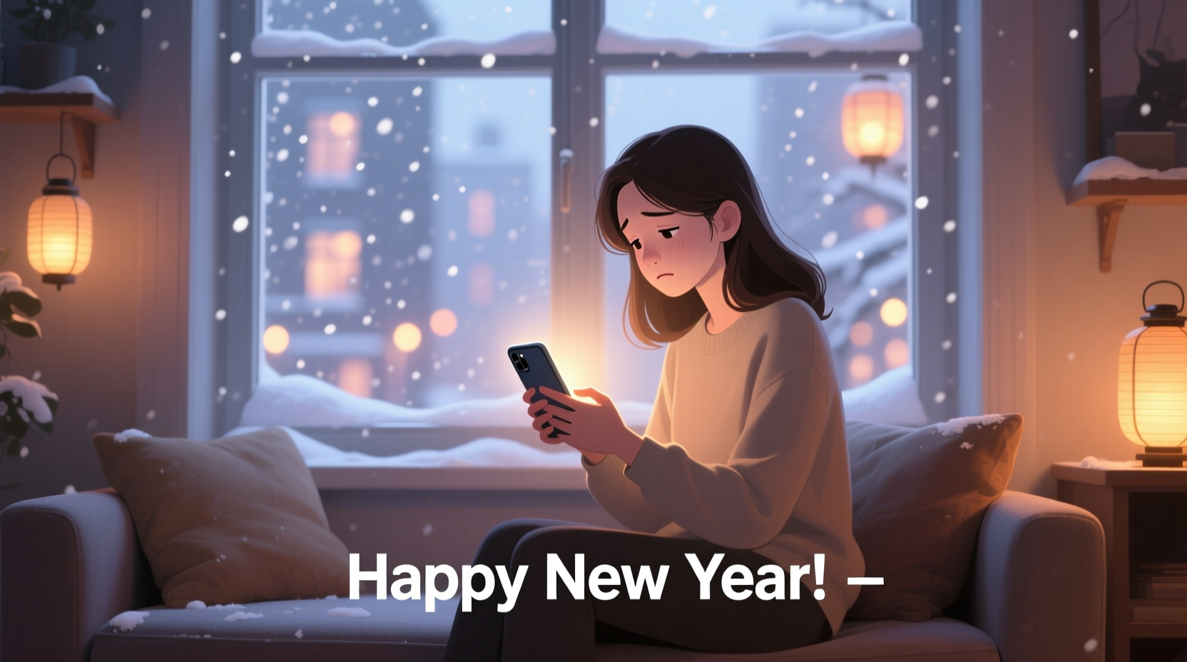 should i send him a happy new year text