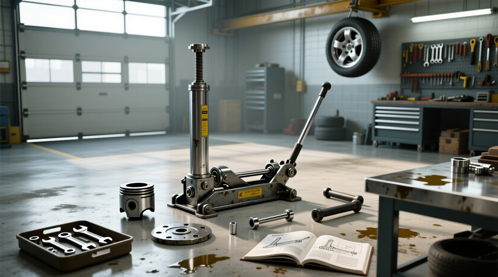 How to Identify and Replace Floor Jack Parts: Diagram Included