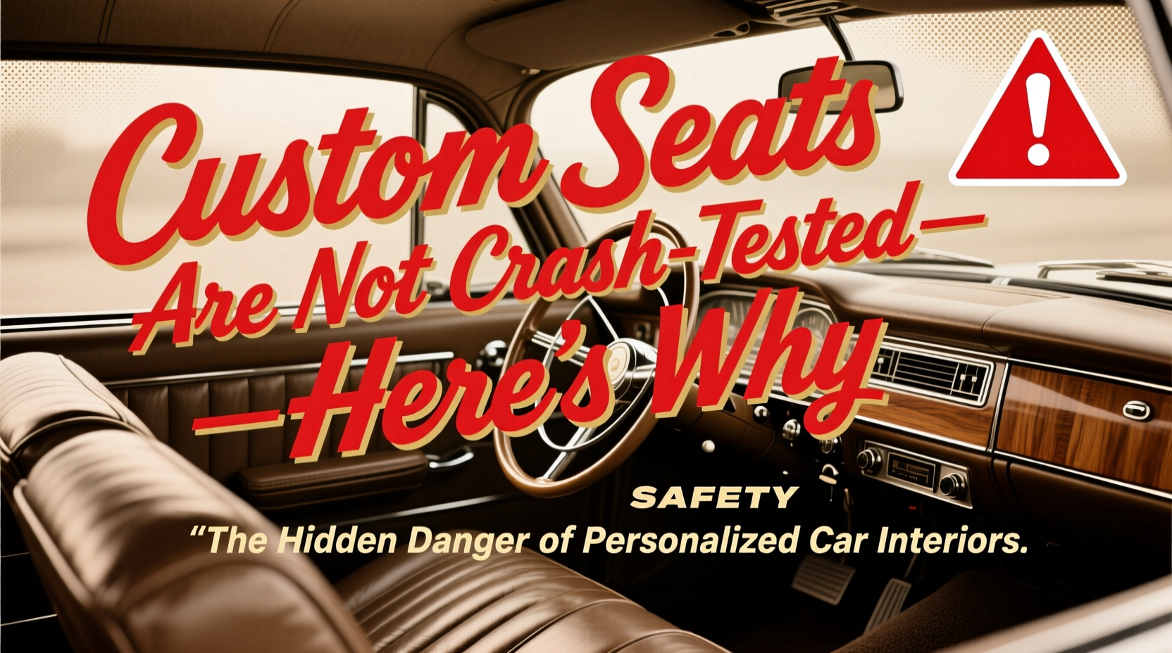 custom seats crash test failures