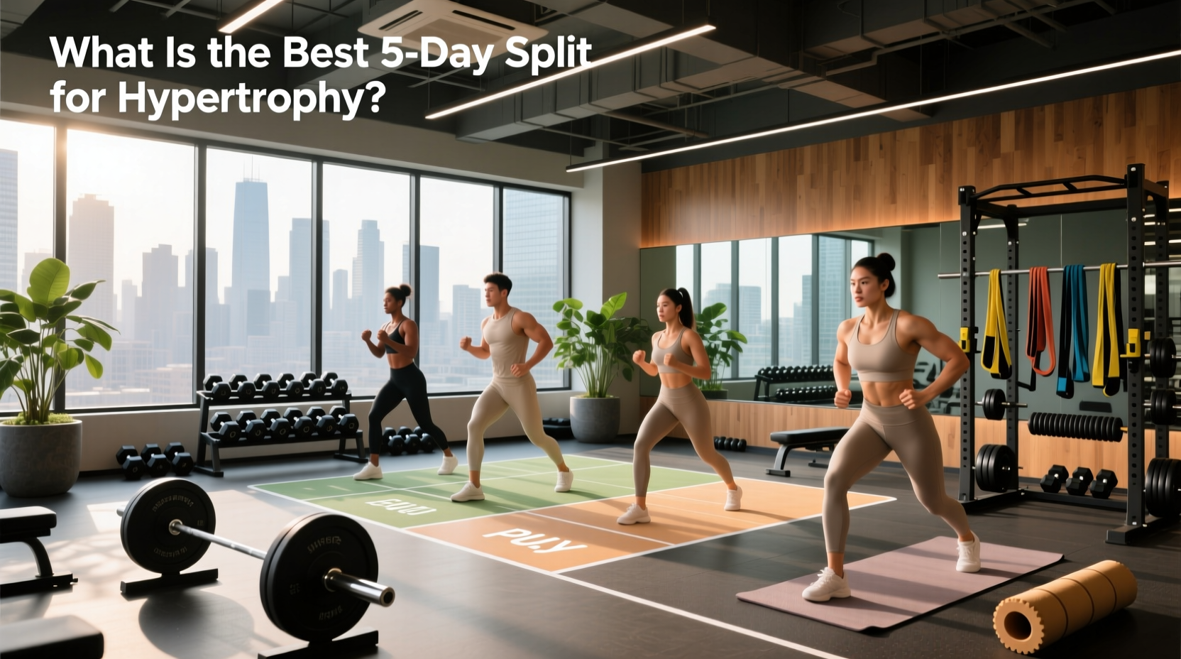 best 5 day split for hypertrophy
