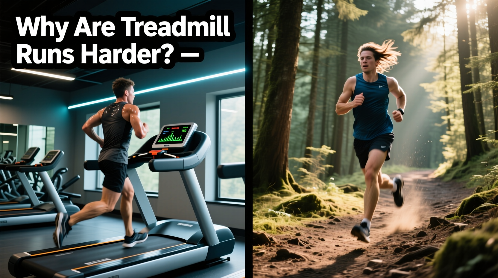 treadmill runs why are they harder than running outside