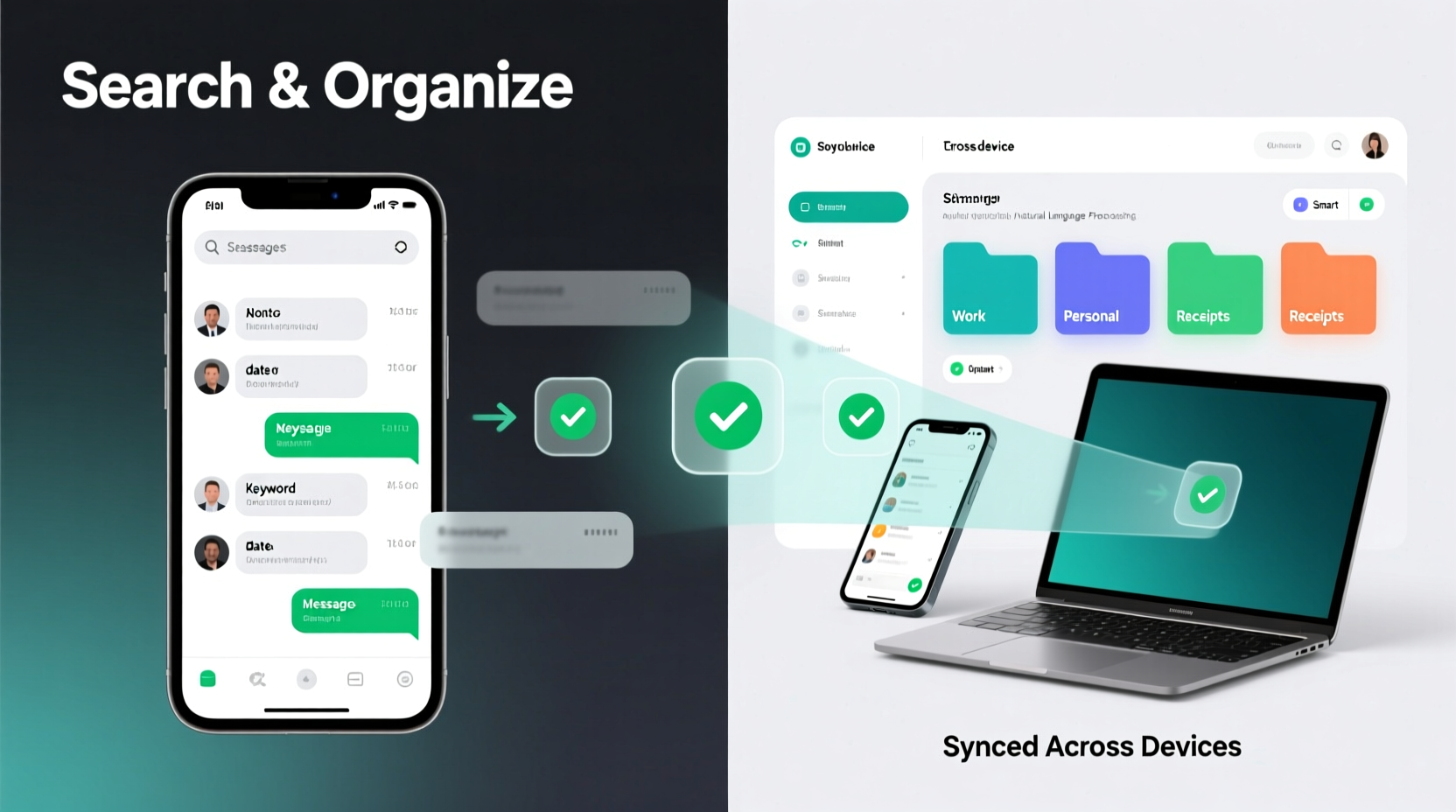 effective techniques to quickly search and organize your text messages across devices