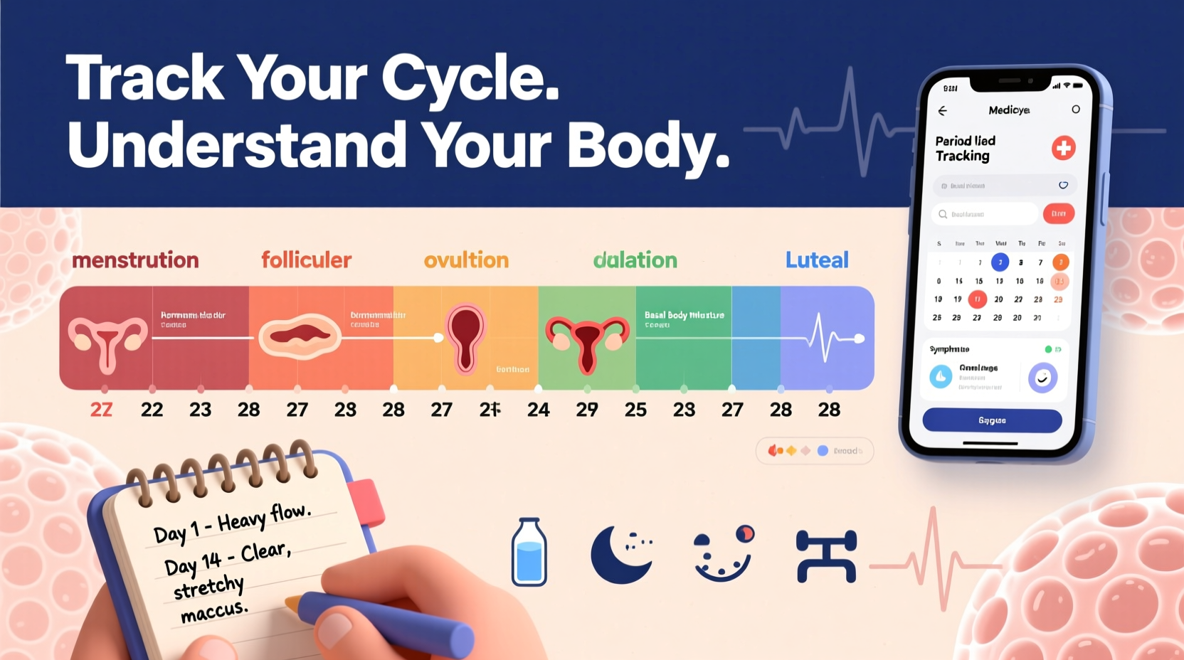 how to accurately track and count your period cycle days for better health insights