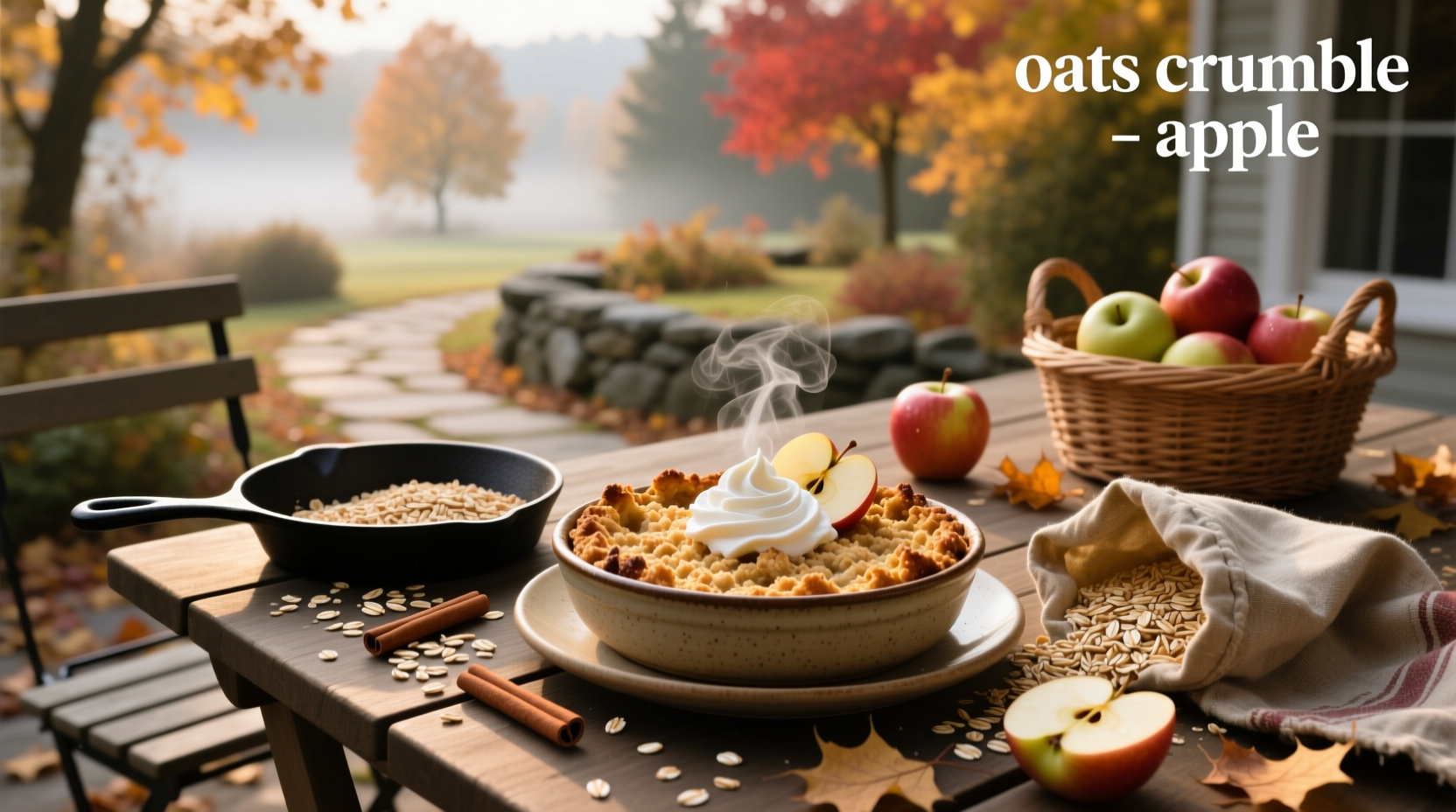 apple oat crumble guide