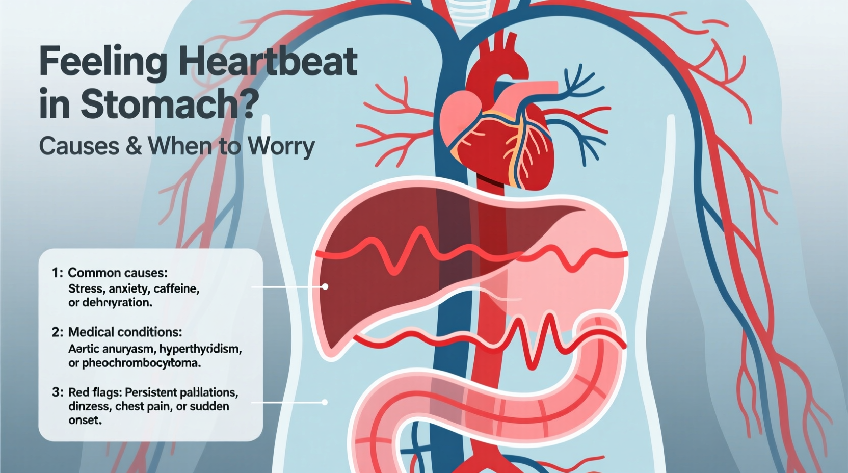 feeling heartbeat in stomach causes and when to worry 3