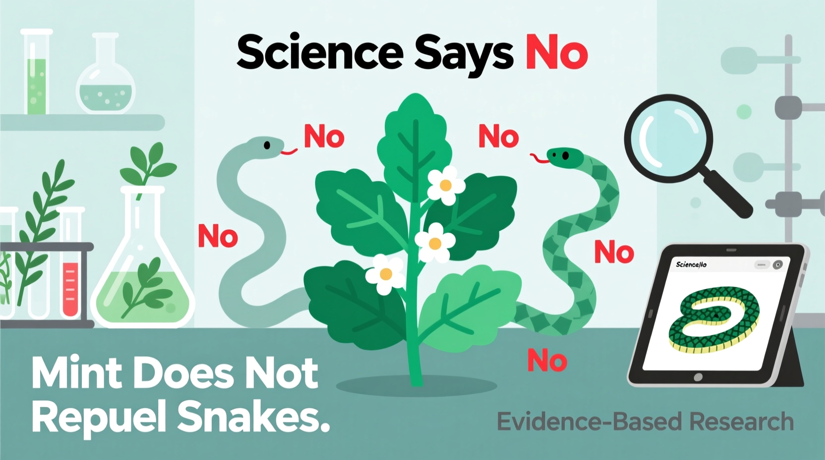 Does Mint Keep Snakes Away? Science Says No