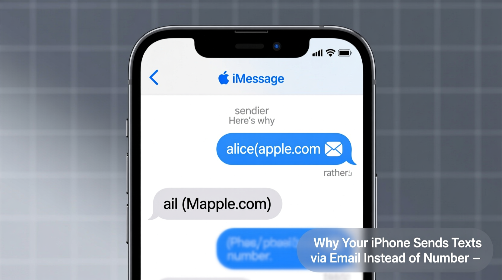 iphone sending texts from email instead of number heres why