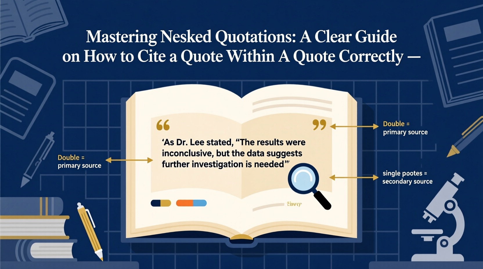 mastering nested quotations a clear guide on how to cite a quote within a quote correctly