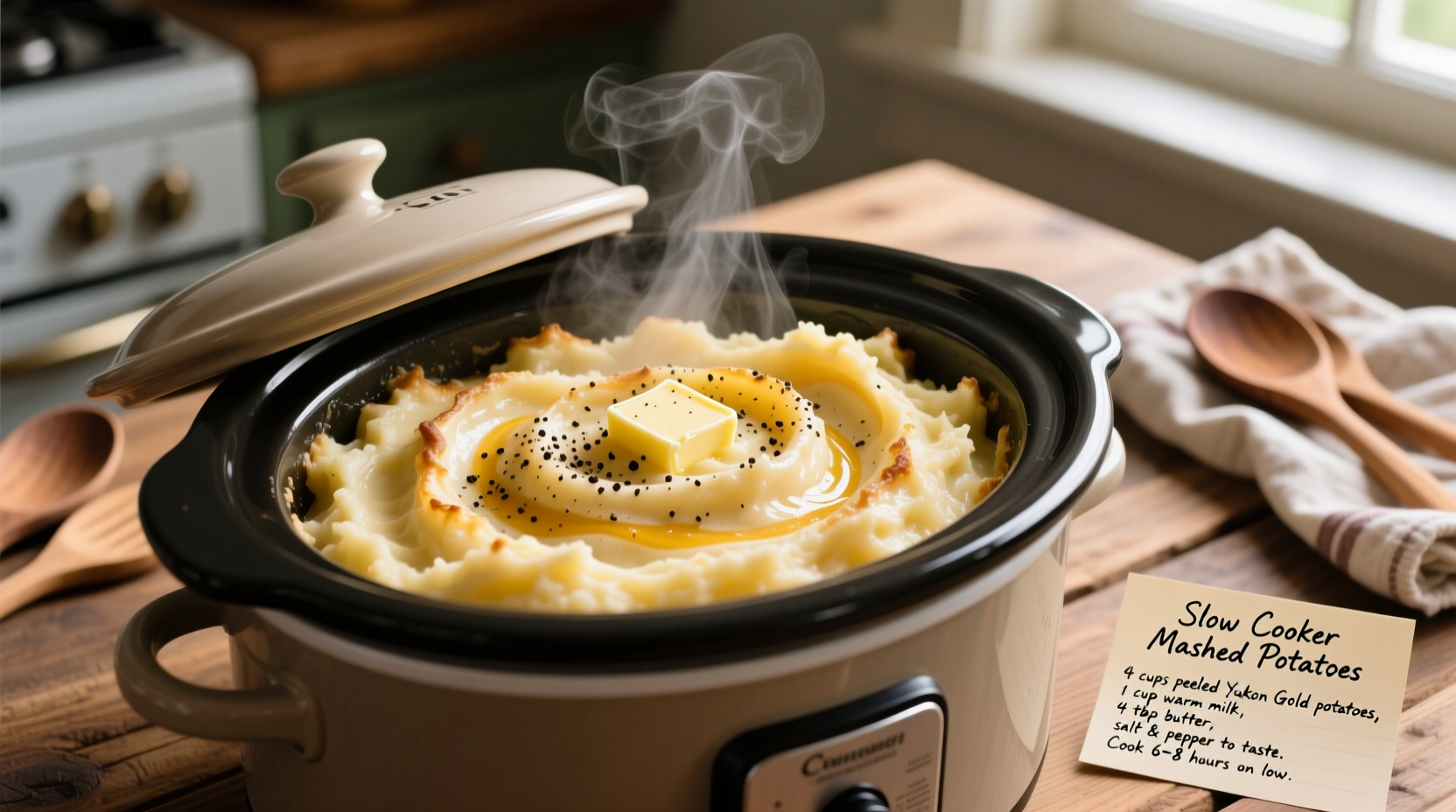 slow cooker mashed potato recipe