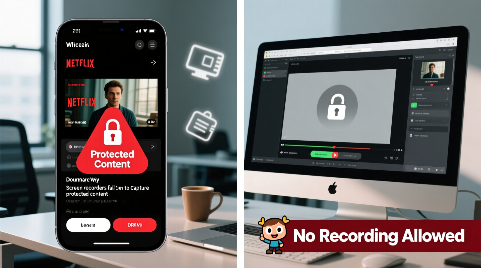 screen recorder not recording protected content heres why