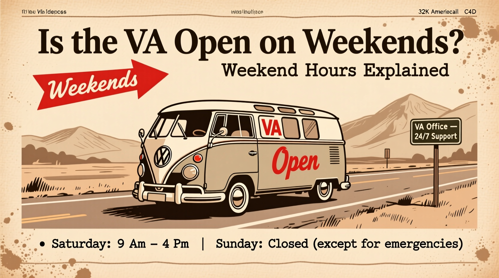 is the va open on weekends