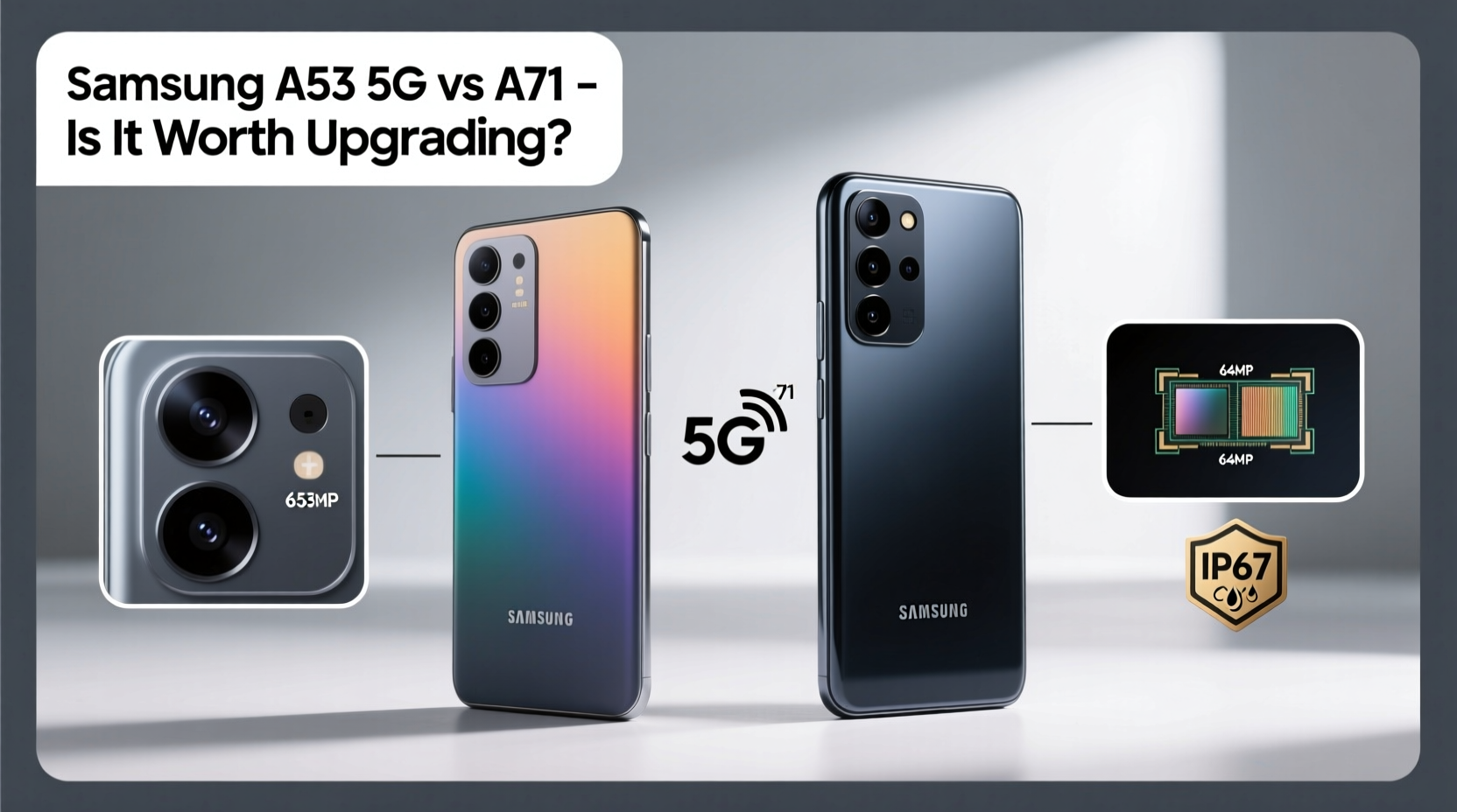 samsung a53 5g vs a71 is the newer model really an upgrade