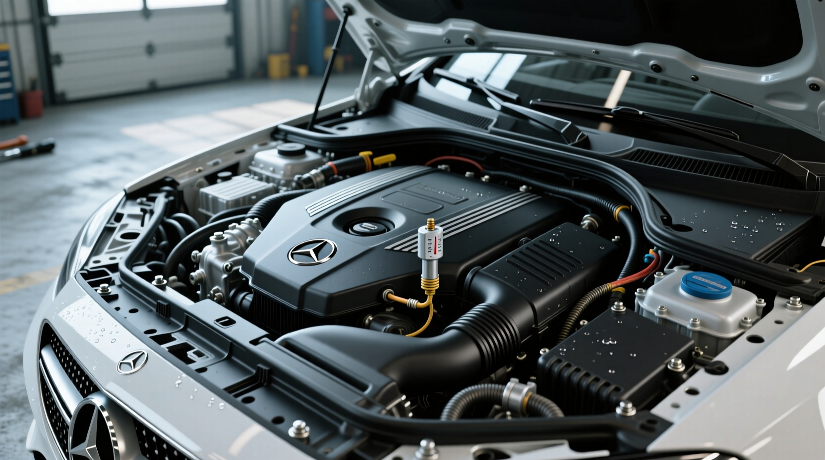 How to Find and Replace Mercedes Coolant Temperature Sensor