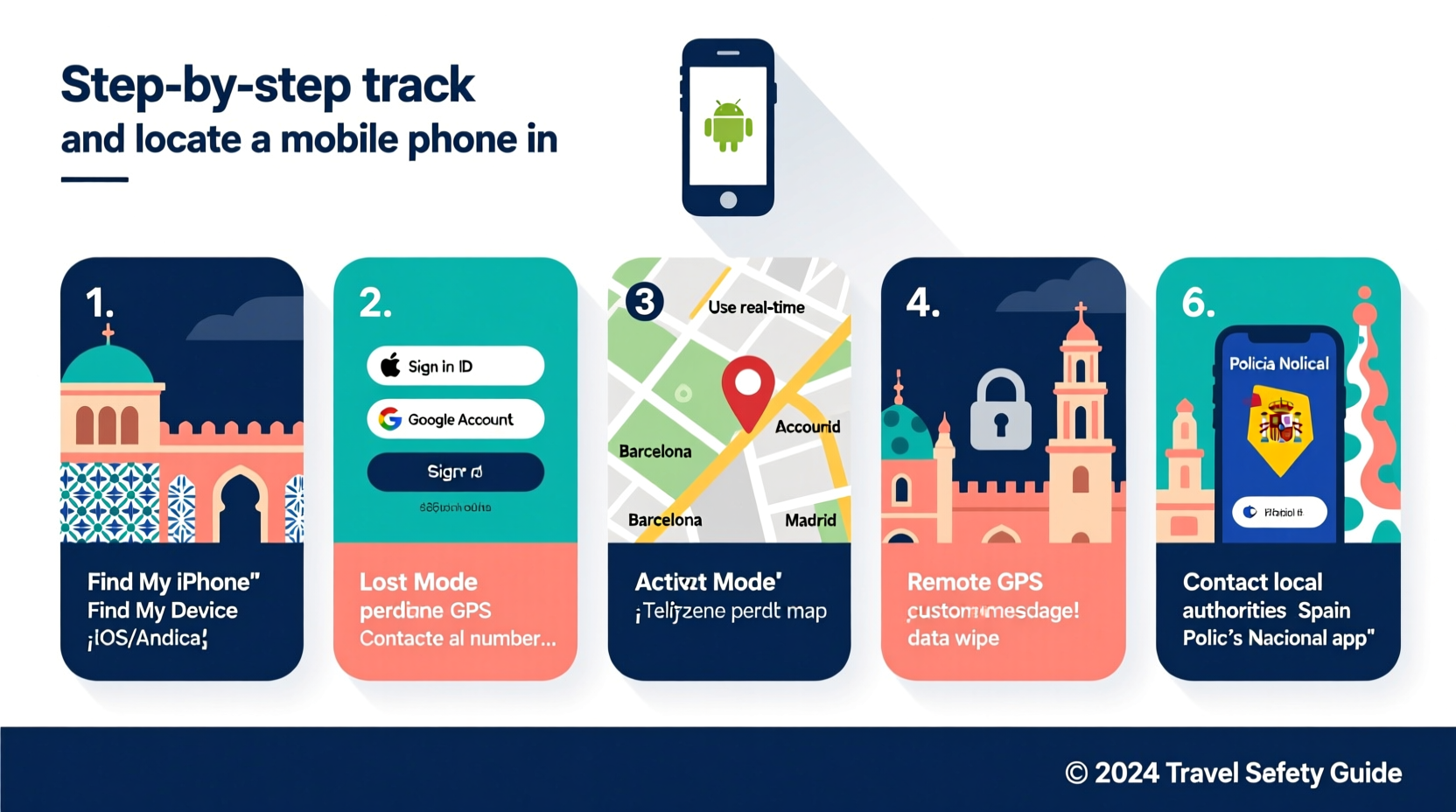 how to accurately track and locate a mobile phone in spain a practical guide
