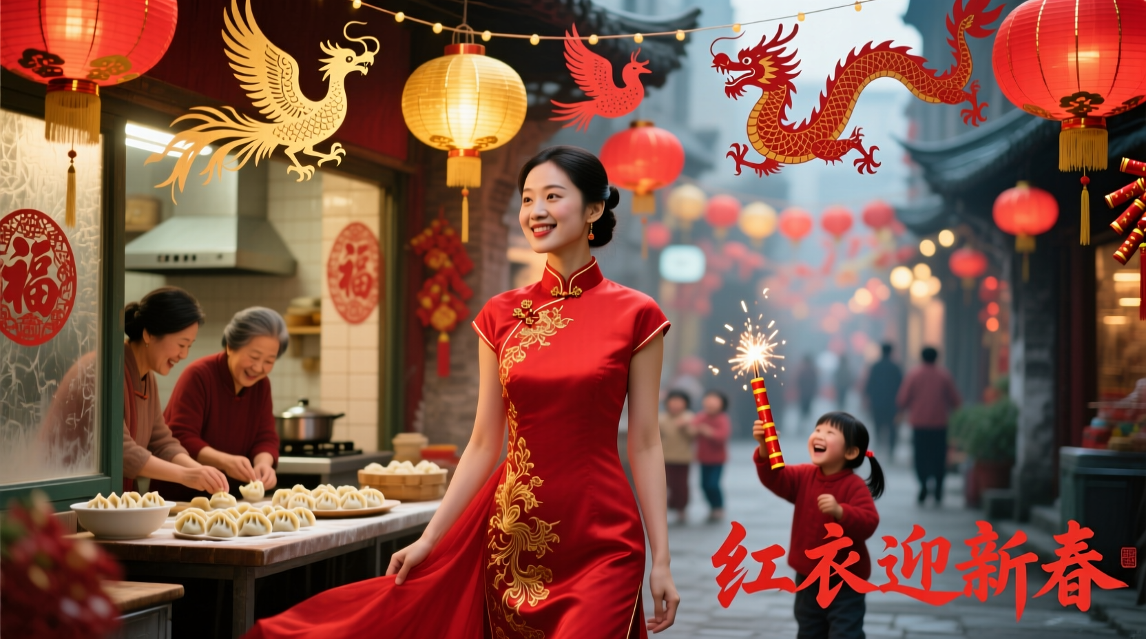 Yes, Red Is Worn for Chinese New Year