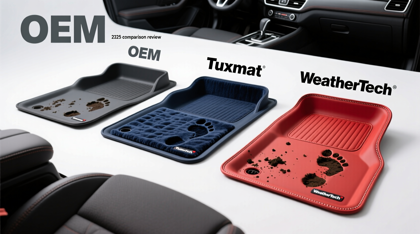 oem vs tuxmat vs weathertech 2025
