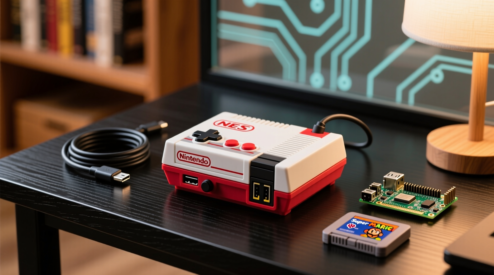 Build Your Own Mini NES with a Raspberry Pi and This 3D Case