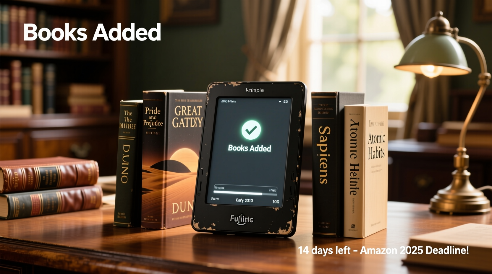Add New Books to Your Old Kindle Before Amazon's 2025 Deadline!