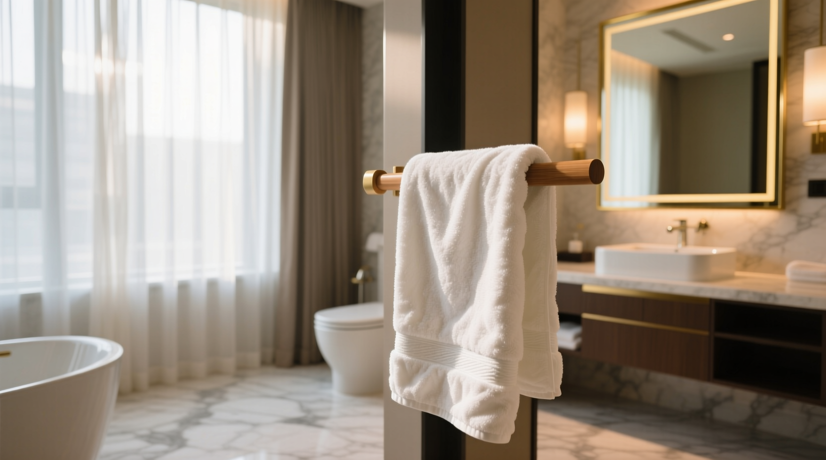 hotel tips for fluffy towels