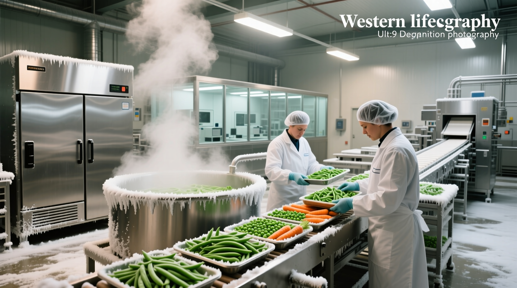 are frozen vegetables processed