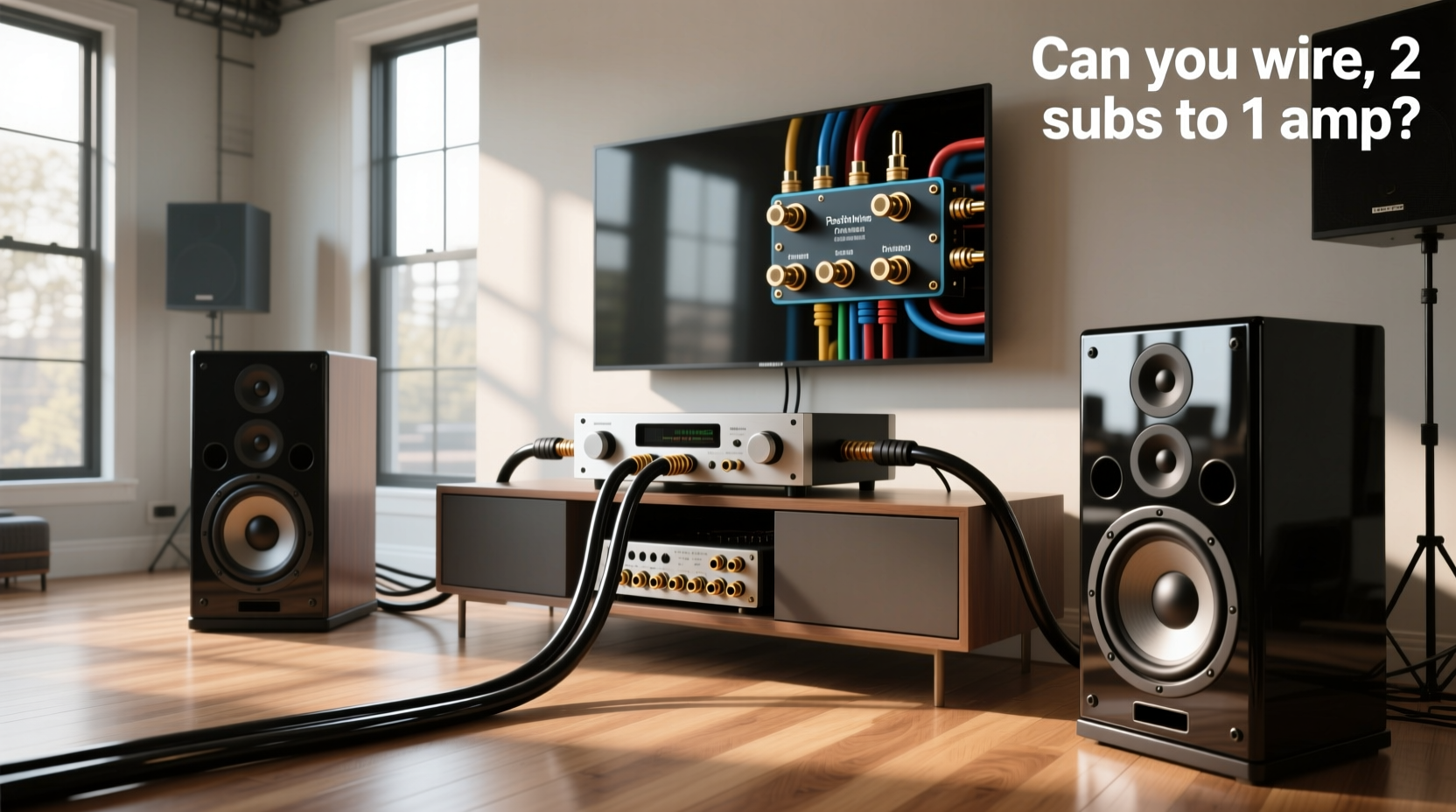 How to Wire 2 Subs to 1 Amp: A Practical Guide