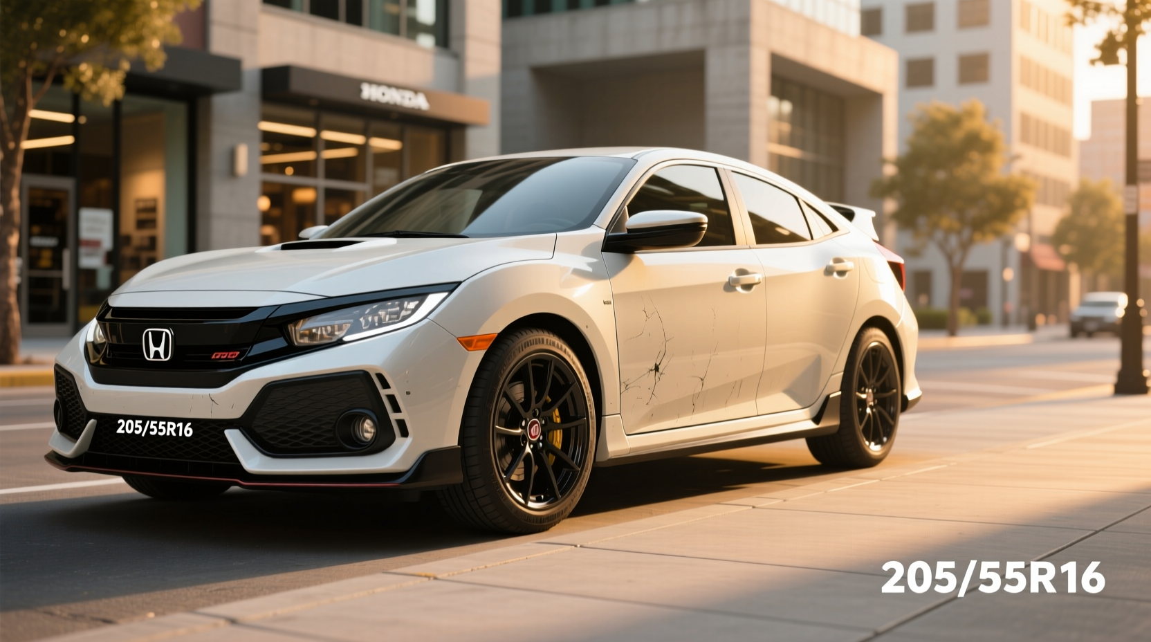 2018 Honda Civic Hatchback Tire Size Guide