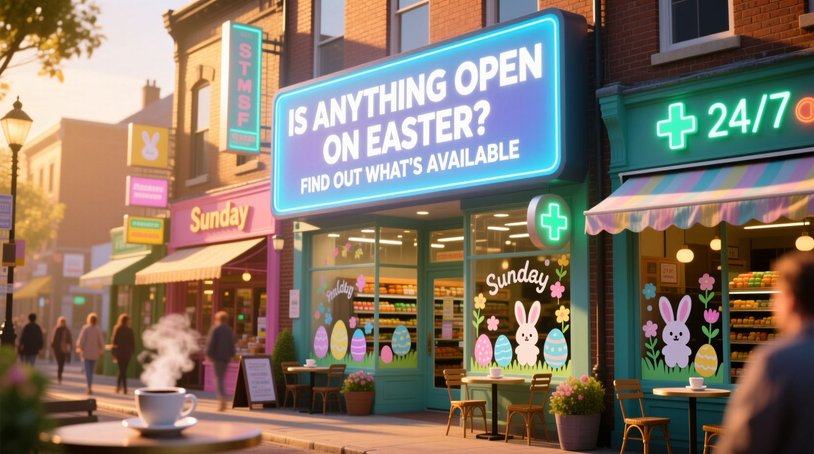 is there anything open on easter