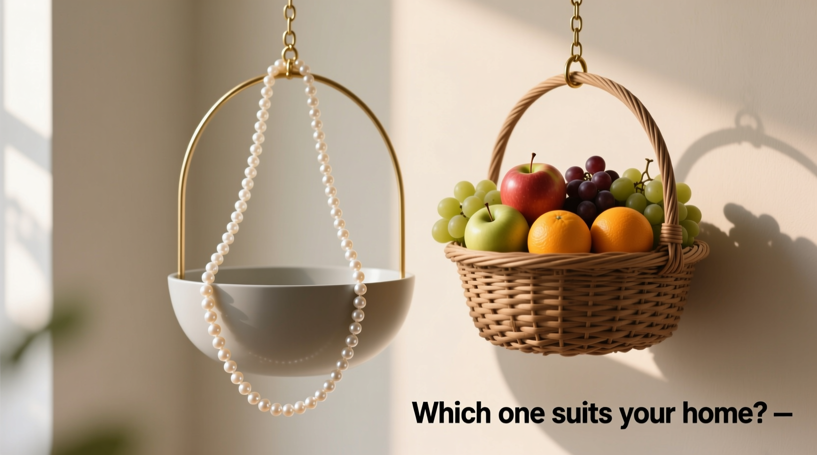 string of pearls vs fruit basket which hanging basket is right for your home
