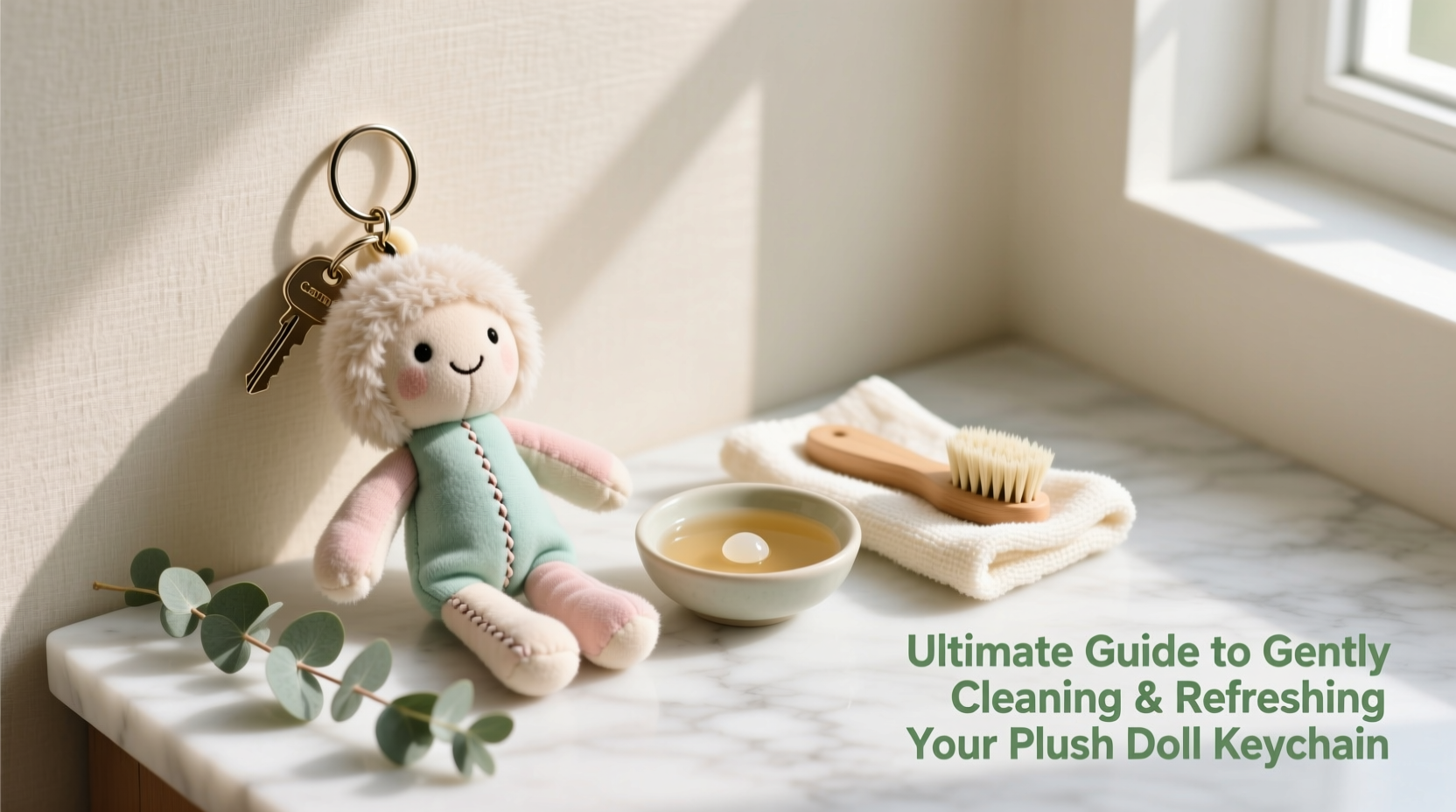 ultimate guide to gently cleaning and refreshing your plush doll keychain