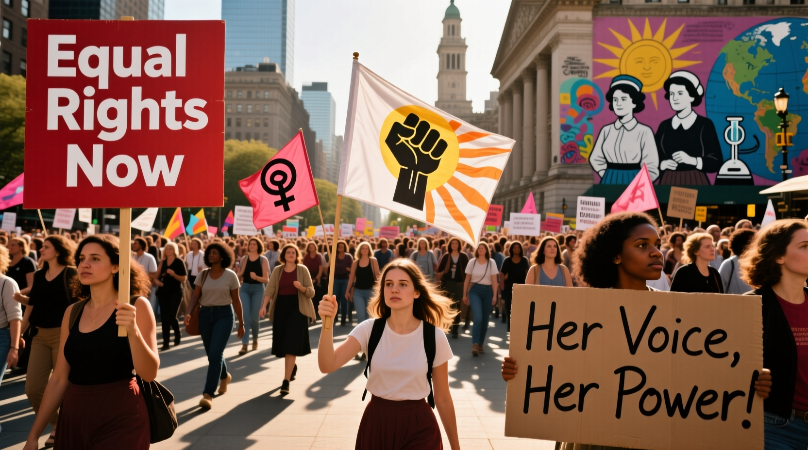 womens day marches