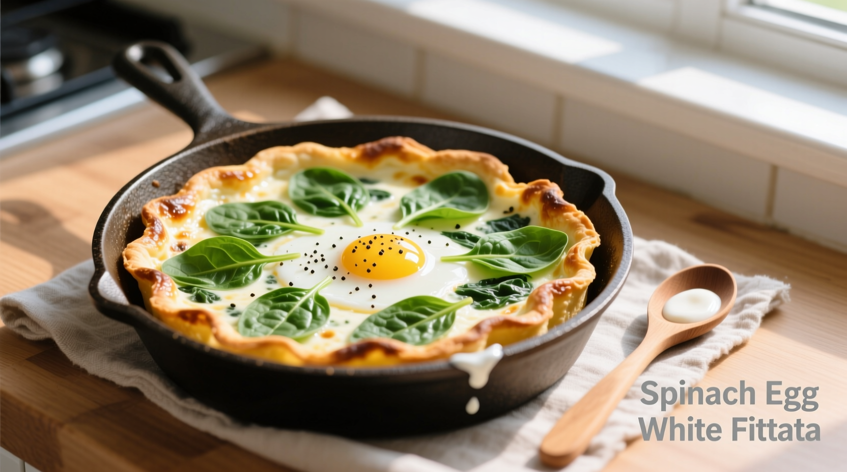 Spinach Egg White Frittata: Healthy Recipe & Nutrition Guide