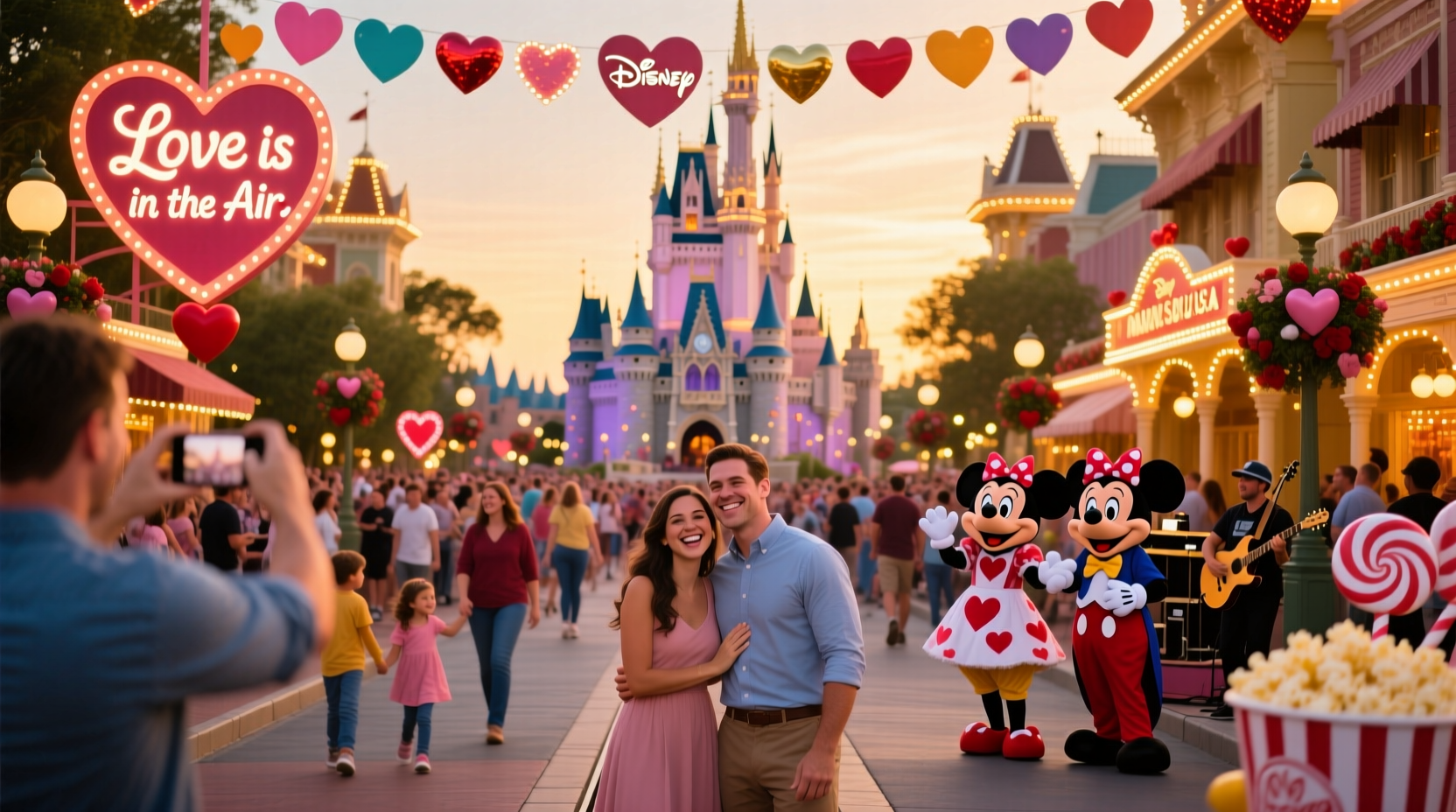 Is Disney World Busy on Valentine's Day?