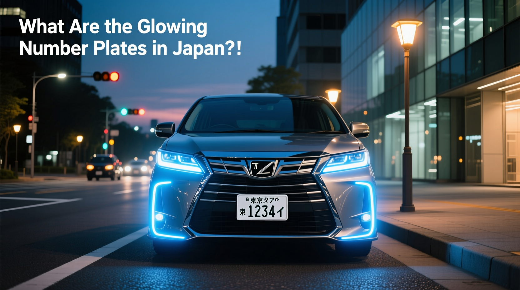 led illuminated license number plate for japan,What are the glowing number plates in Japan? buying guide