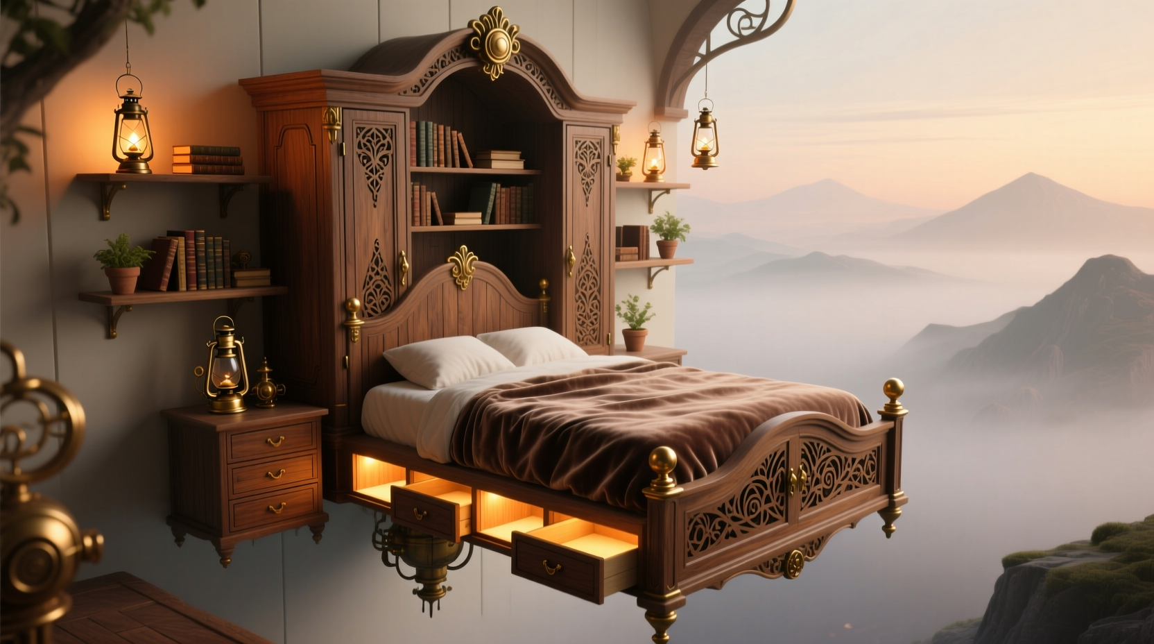 what is bed cupboard