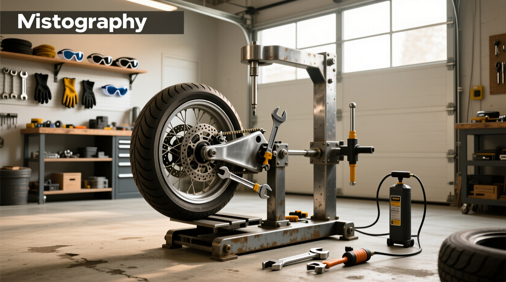 How to Remove a Motorcycle Tire Safely at Home