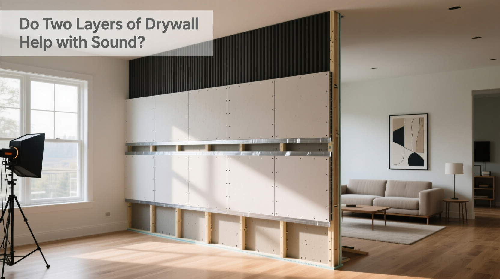 Double Drywall Sound Insulation Guide