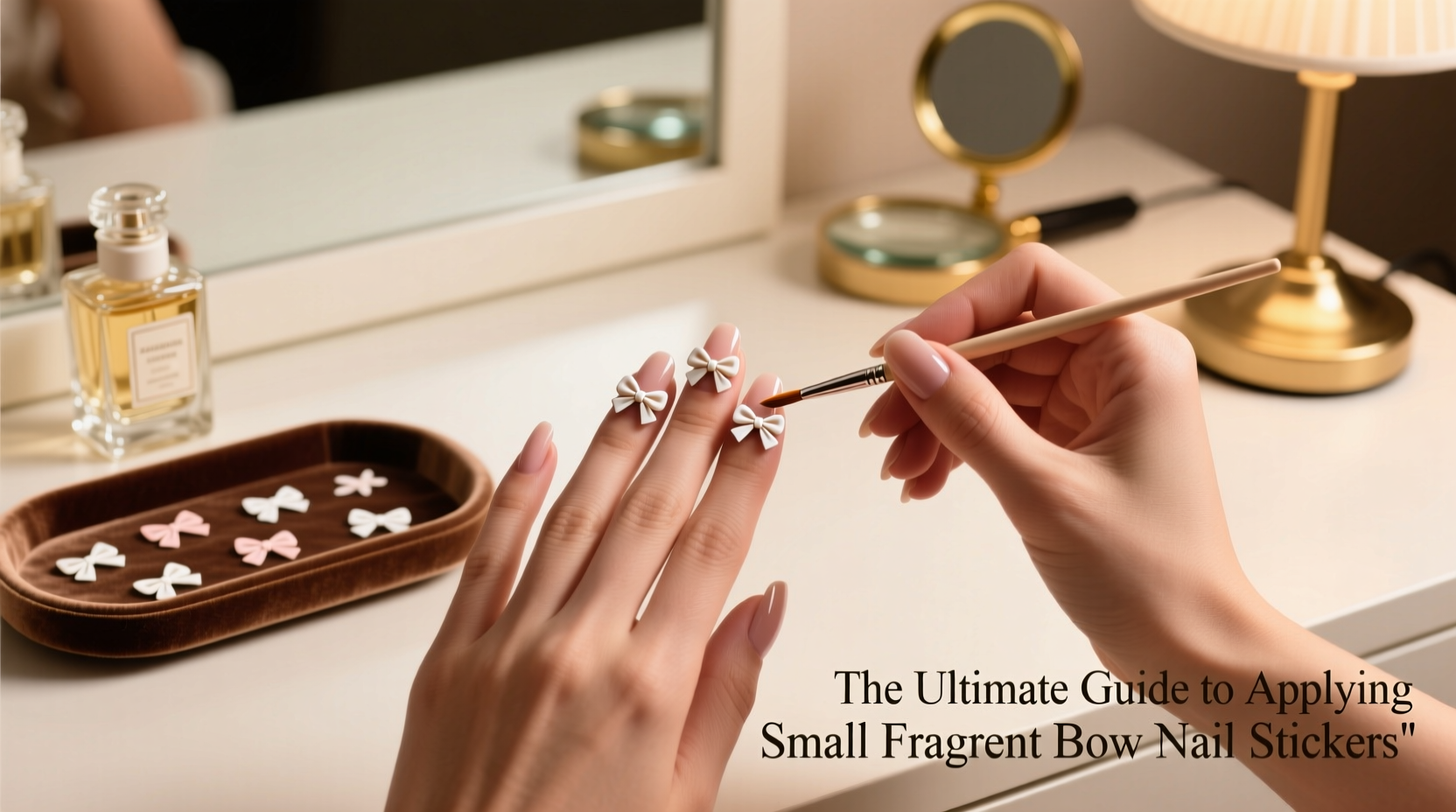 the ultimate guide to applying small fragrant bow nail stickers for long lasting stylish nails